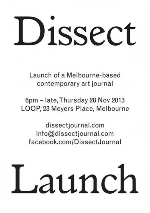 Dissect Journal